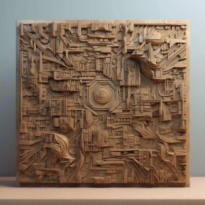 نموذج ثلاثي الأبعاد لآلة CNC 3D Art 